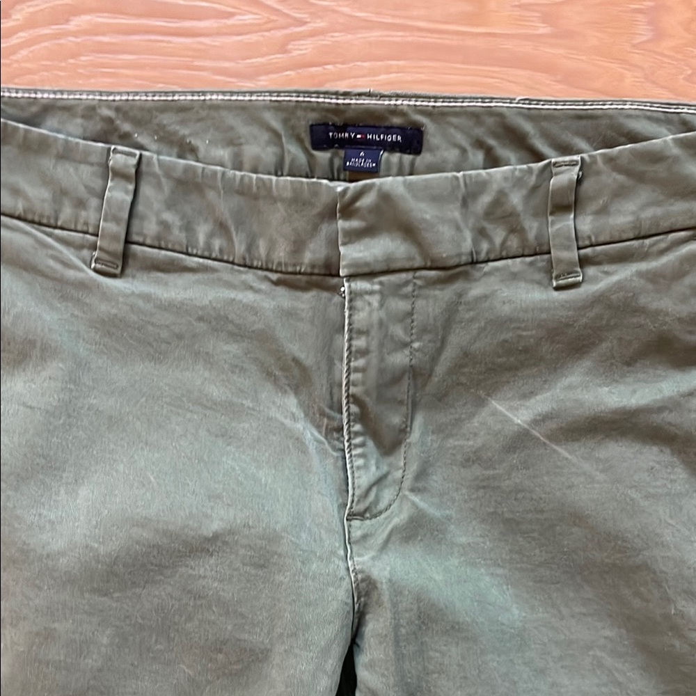 Tommy Hilfiger Olive Green Pants